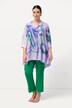 Colorful Layered Chiffon Tunic