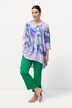 Colorful Layered Chiffon Tunic