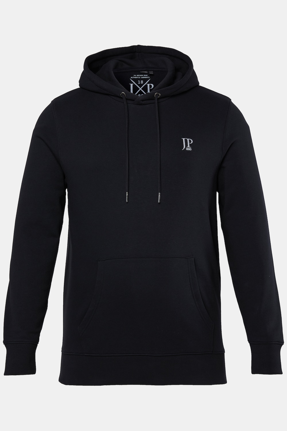 Hoodie, Kapuze, Kängurutasche, bis 8 XL