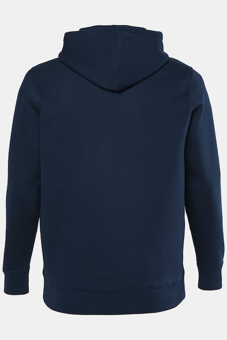 Sweat-shirt à capuche JP 1880, logo JP sur la poitrine, poche kangourou - jusqu'au 8 XL