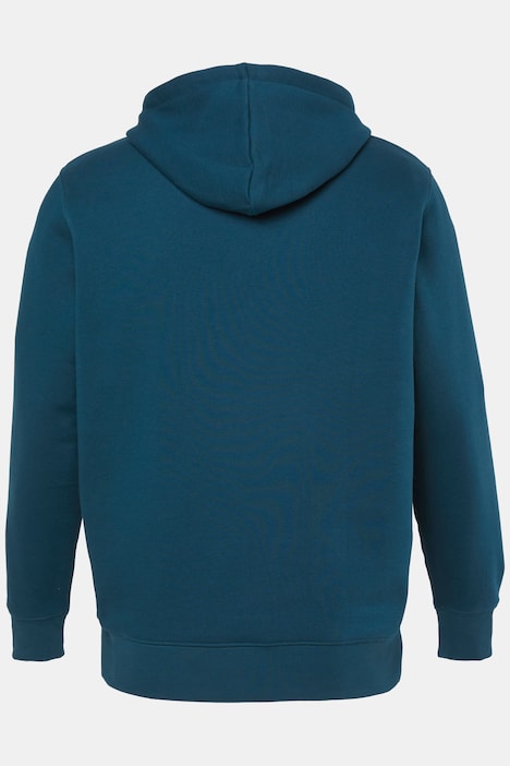 Mikina, kapuce, klokaní kapsa, do 8XL