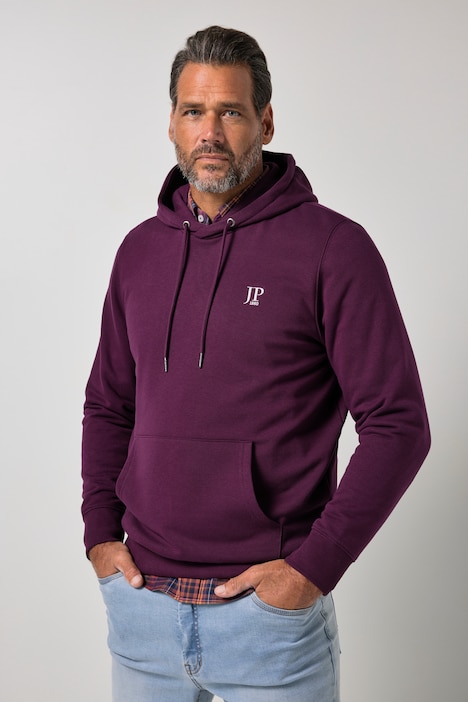 Hoodie, Kapuze, Kängurutasche, bis 8 XL