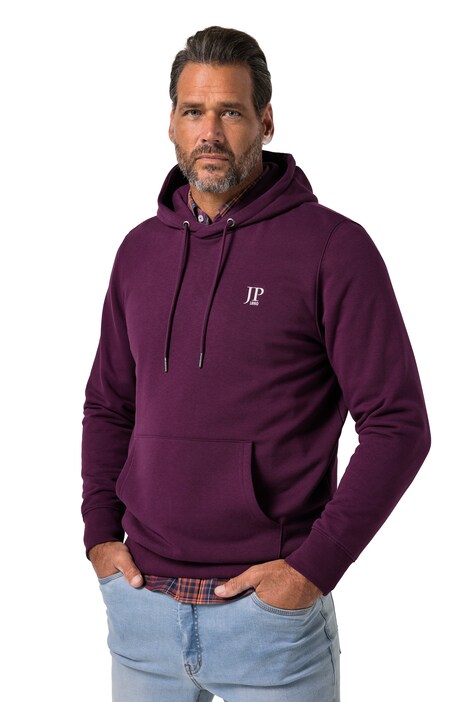 Mikina, kapuce, klokaní kapsa, do 8XL