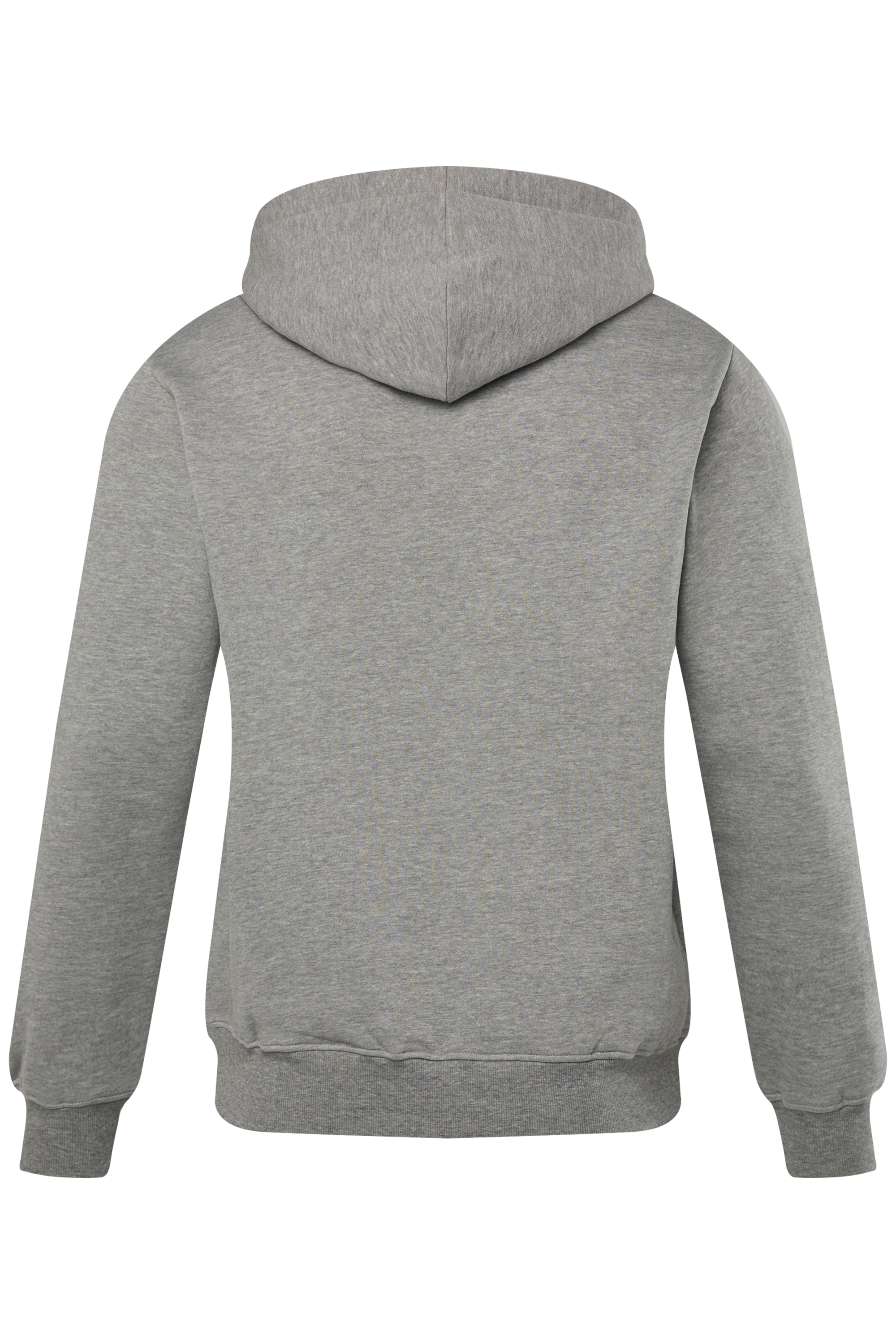 JP 1880 große Größen Sweatshirt L grau melange Hoodie Kapuzensweater Brust Print - Produktbild 1
