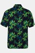 Overhemd, korte mouwen, viscose, bloemenprint, kentkraag, tot 8XL