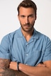 Hemd, Halbarm, Jeans-Look, Cuba-Kragen, Cuba-Fit, bis 8 XL