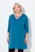 Criss Cross V-Neckline Swing Knit Tunic