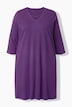 Longshirt, Zierbänder, A-Linie, V-Ausschnitt, 3/4-Arm