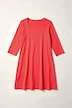 Longshirt, A-Linie, Carré-Ausschnitt, 3/4-Arm