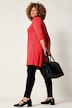 Longshirt, A-Linie, Carré-Ausschnitt, 3/4-Arm