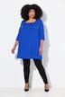 Longshirt, A-lijn, carréhals, 3/4-mouw