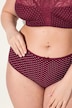 Slips midi, pack de 5, lunares/liso