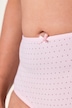Midislips, 5er-Pack, Punkte/einfarbig