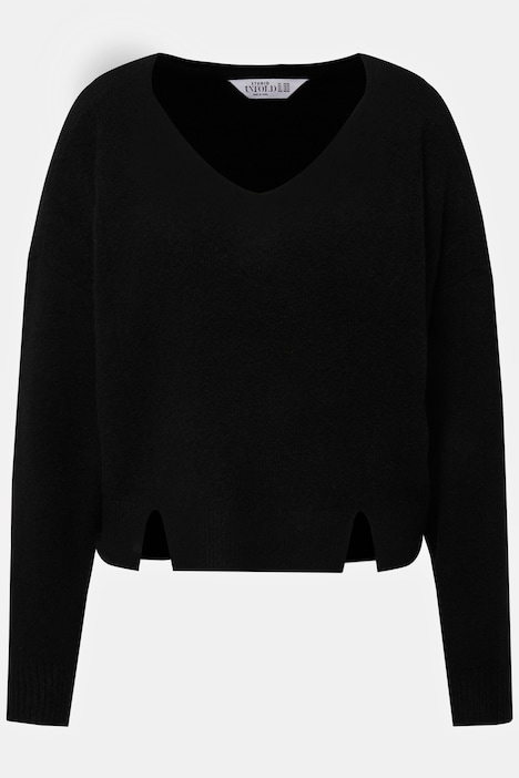 Boxy V-Neck Sweater | Sweater | Sweaters