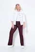 Pantalon thermique en tissu bengaline bien chaud, coupe Slim Fit et ceinture élastique