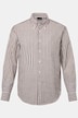 Hemd, Langarm, Leinenmix, Streifen, Buttondown-Kragen, Modern Fit, bis 8 XL