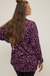 Hemdbluse, oversized, Color Leo, Hemdkragen, Langarm