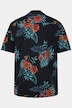 Chemise FLEXNAMIC® à manches courtes. Col cubain et imprimé à fleurs. Coupe Cuba-Fit. Jusqu'au 8 XL.