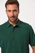 Chemise en jersey, manches courtes, imprimé dans le dos et col Kent - jusqu'à 8 XL