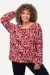 Ditsy Floral Long Sleeve Tunic Blouse