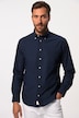 Chemise JP AWARE. Manches longues et col à pointes boutonnées. Coton bio certifié GOTS