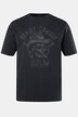 T-shirt, halflange mouwen, vintage look, print op de borst, ronde hals, tot 8XL