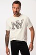 T-shirt con mezze maniche raglan, stampa sul petto e scollo a girocollo, fino alla tg. 8XL