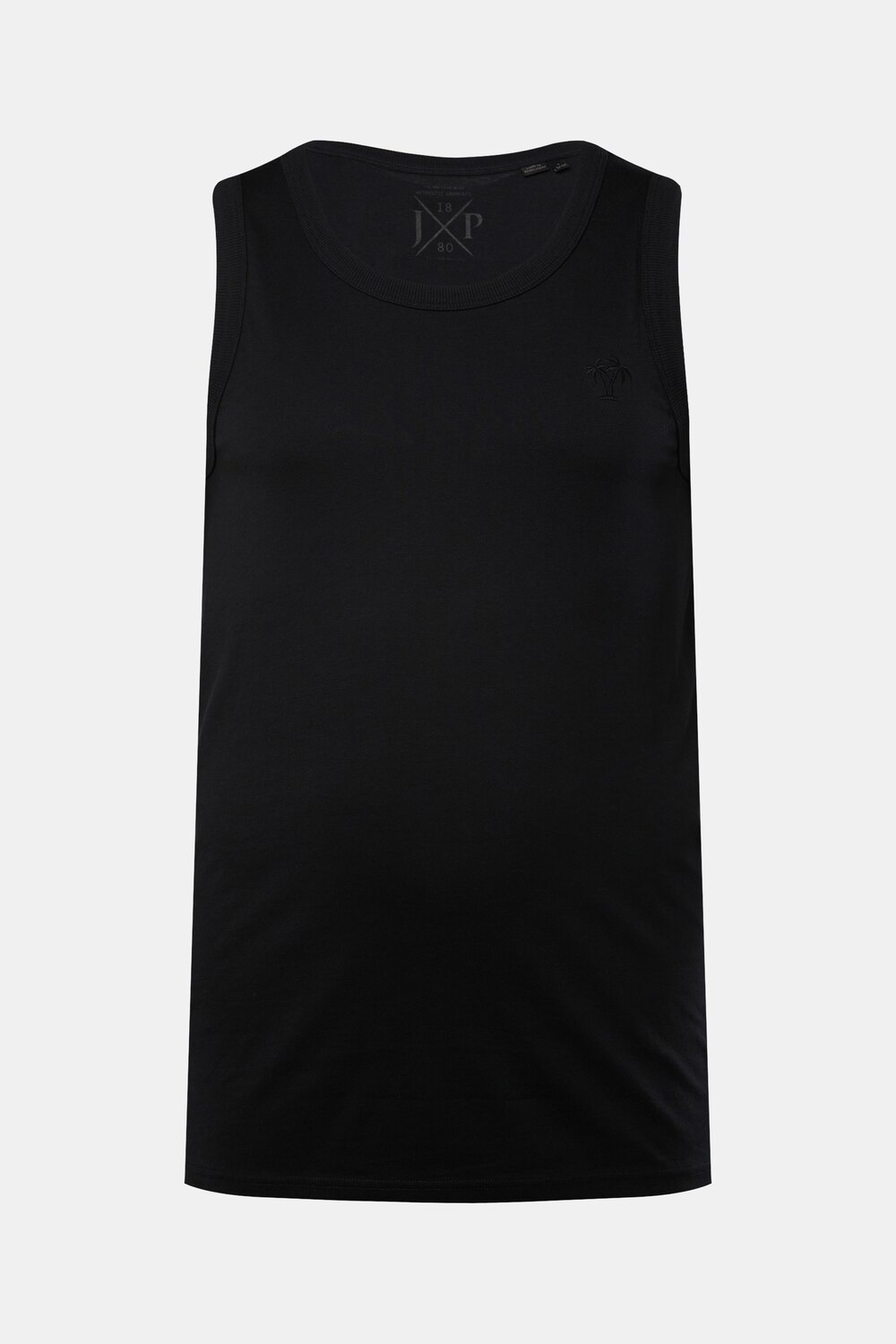 tanktop, grote maten, , heren, zwart, maat: L, katoen, jp1880