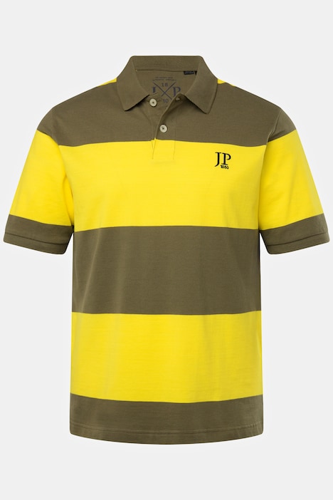 Polo shirt, short sleeve, piqué, stripes, up to 8 XL