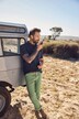 Polo à manches courtes en maille piquée, style vintage - jusqu'au 8XL