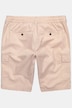 Bermuda aspect lin. Poches cargo et taille élastique - jusqu'au 8XL