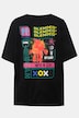 T-Shirt, oversized, Rückenprint, Rundhals, Halbarm, Unisex