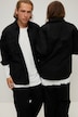 Hemdjacke, oversized, Utility-Style, Hemdkragen, 4 Taschen, Langarm, Unisex
