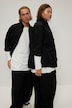 Hemdjacke, oversized, Utility-Style, Hemdkragen, 4 Taschen, Langarm, Unisex