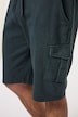 Bermuda en molleton. Délavage vintage, taille élastique et poches cargo - jusqu'au 8XL
