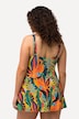 Badekleid, Dschungel, Softcups, Wickeloptik