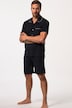 Pysjamas, hjemmeklær, kort, todelt antrekk, krage med slag, shorts, opptil 8 XL