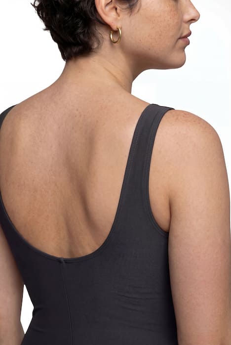 Badeanzug, Softcups, Zierringe, recycelt