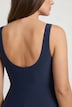 Ring Detail Ruched One Piece Swimsuit