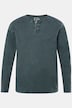 JP 1880 Langarm-Henley, Rundhals mit Knopfleiste, bis 8 XL