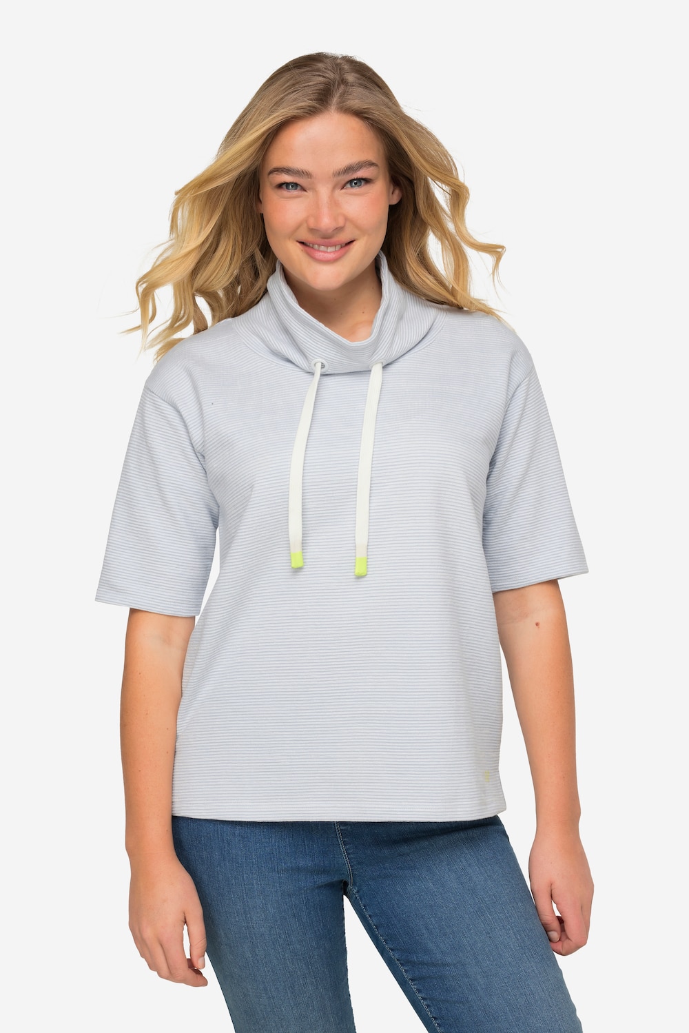 Große Größen Sweatshirt, Damen, grau, Größe: XL, Baumwolle, LAURASON