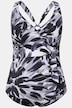 Floral Halter Neck One Piece Swimsuit