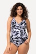 Floral Halter Neck One Piece Swimsuit