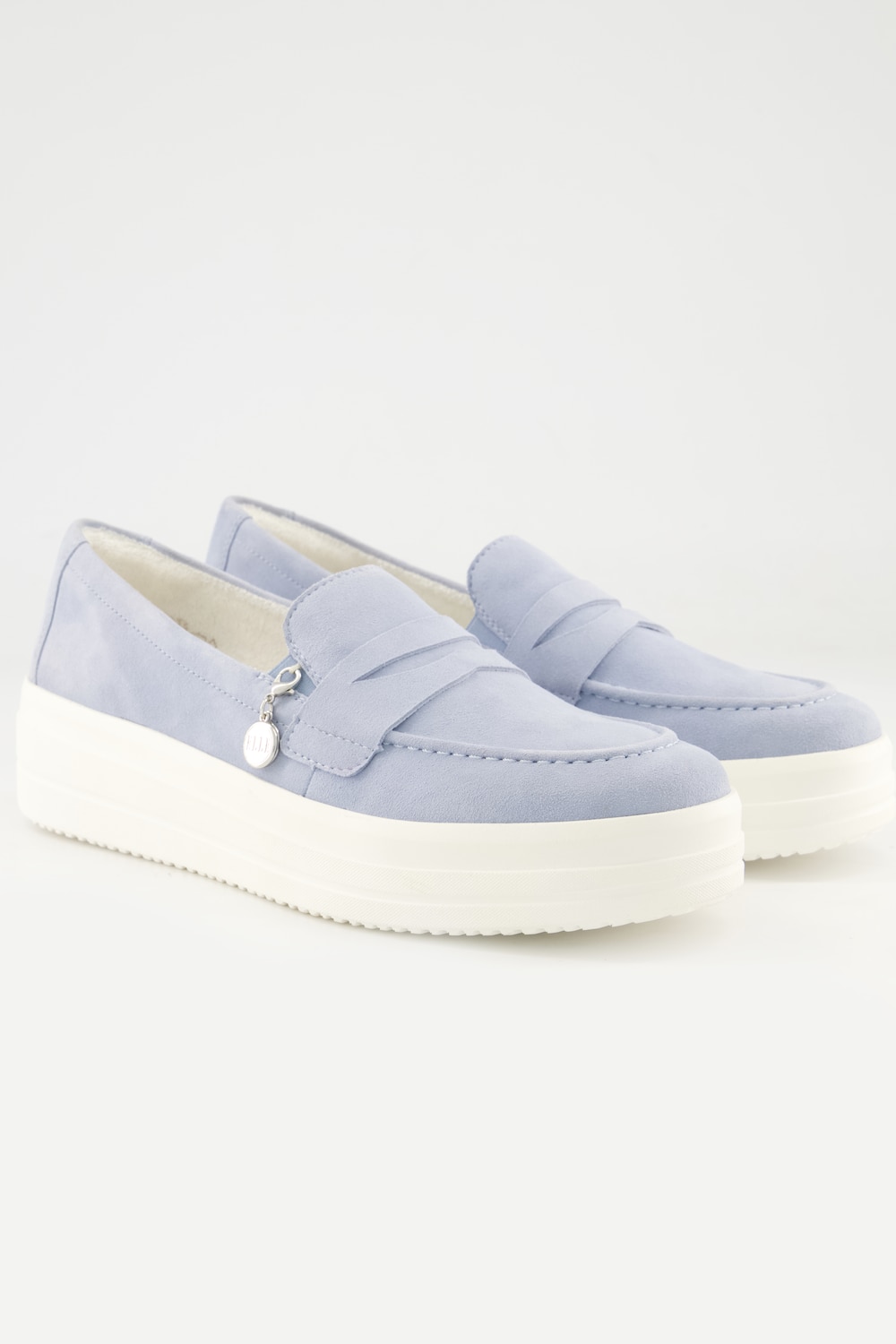 Remonte x Elle Loafer, Damen, blau, Größe: 38, Leder, Ulla Popken