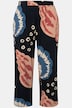 Jupe-culotte en jersey avec motif marin, jambe large et taille élastique. Coton bio