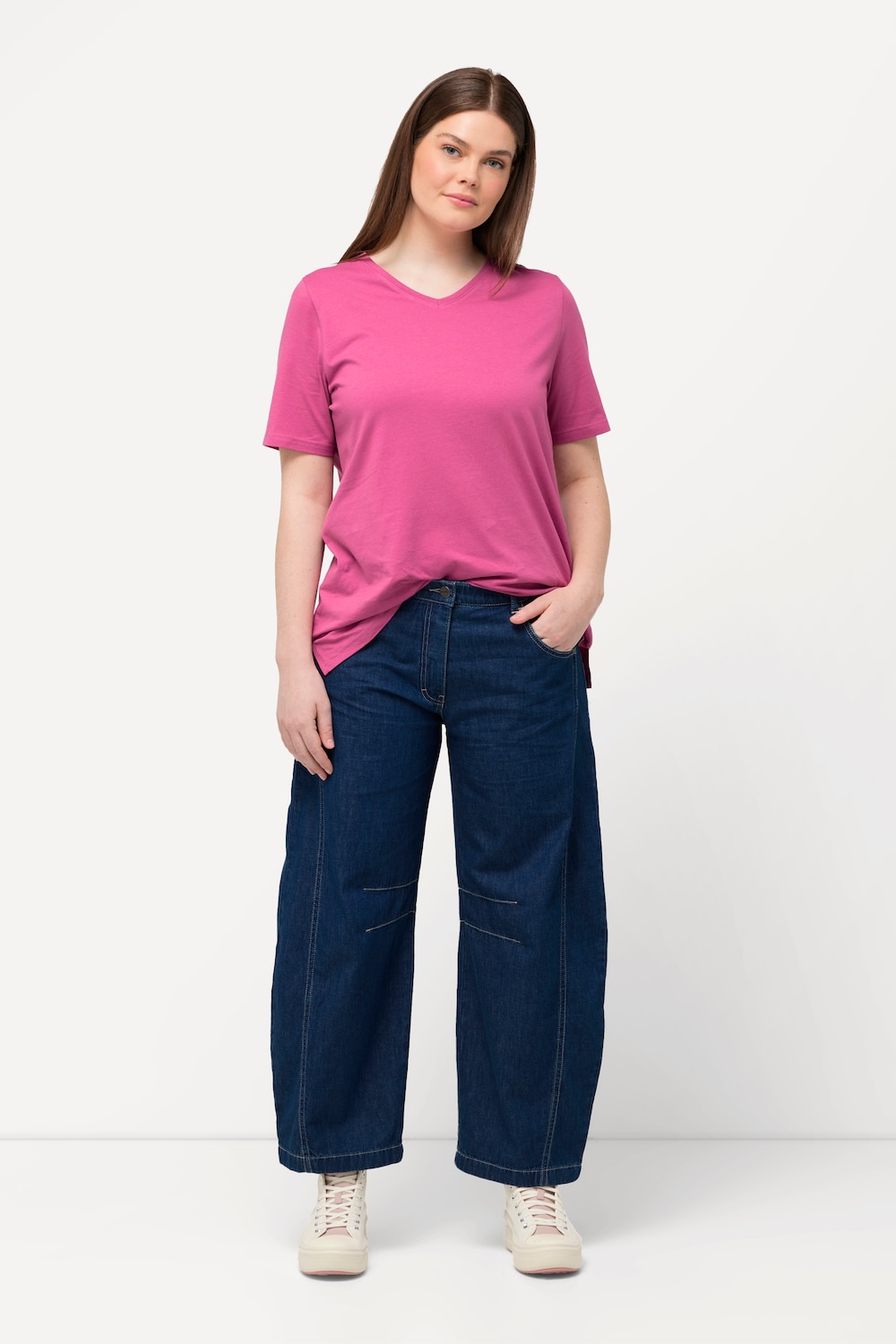 Große Größen Jeans, Damen, blau, Größe: 48, Baumwolle, Ulla Popken