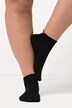 Lot de 3 paires de chaussettes pour sneakers. Languette cœur, tige courte