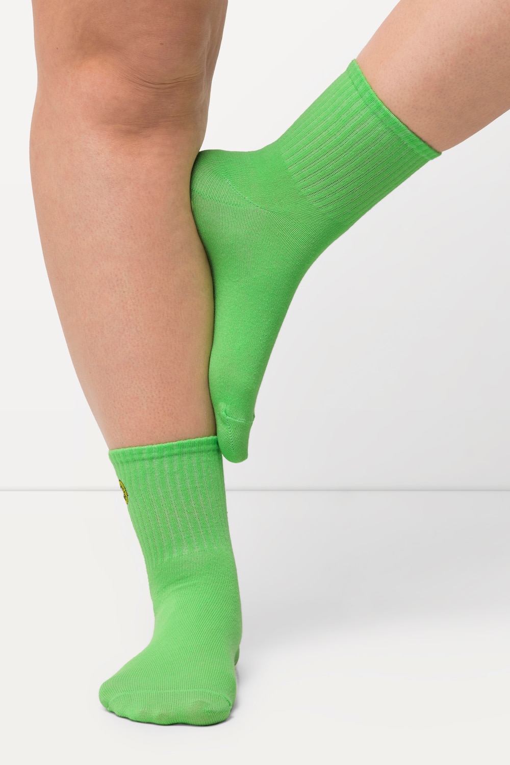 Große Größen Strümpfe, Damen, grün, Größe: 39-42, Baumwolle/Synthetische Fasern, Ulla Popken