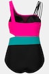 Badedragt, colorblocking, softcups, genbrugsmateriale