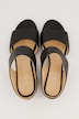 Leren sandalen, open hak, wijdte H